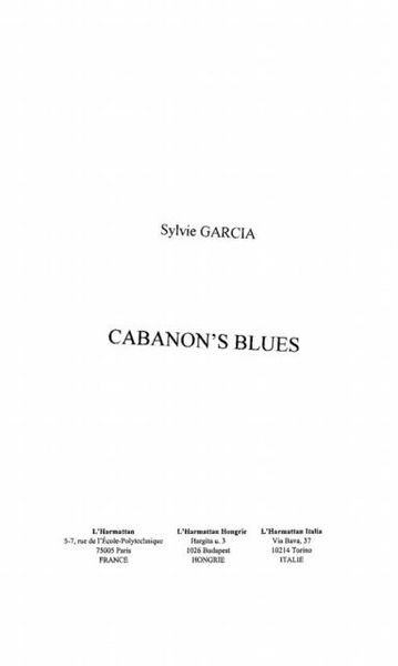 Produktbild: Cabanon's blues