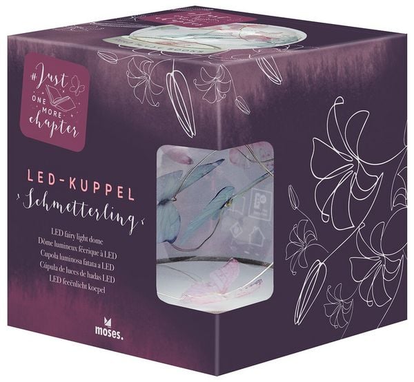 Produktbild: Just One More Chapter LED-Schmetterlingskuppel