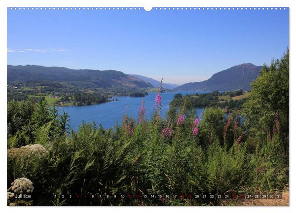 Produktbild: Norwegen 2026 - Im Land der Fjorde, Fjelle und Trolle (hochwertiger Premium Wandkalender 2026 DIN A2 quer), Kunstdruck in Hochglanz
