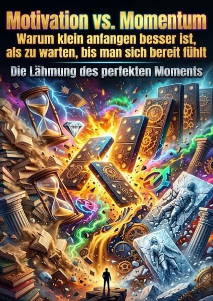 Produktbild: Motivation vs. Momentum: Warum klein anfangen besser ist, als zu warten, bis man sich bereit f&uuml;hlt