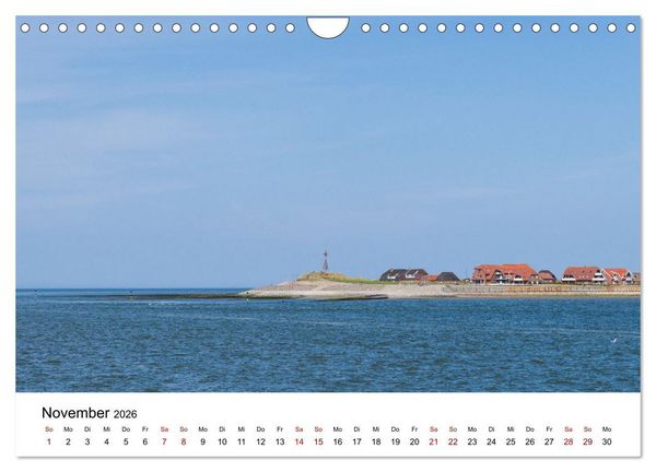 Produktbild: Ostfriesland - Ein Jahr in Bildern (Wandkalender 2026 DIN A4 quer), CALVENDO Monatskalender
