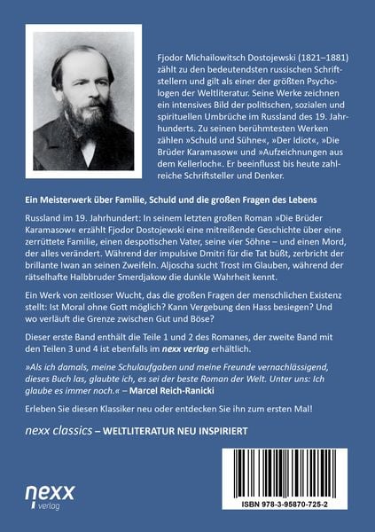 Produktbild: Die Br&uuml;der Karamasow &ndash; Teil 1 & 2