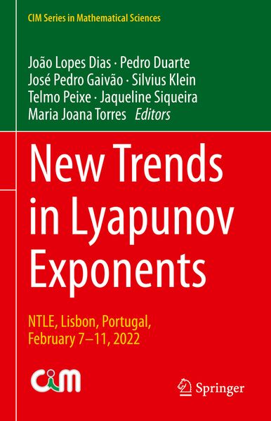 Produktbild: New Trends in Lyapunov Exponents
