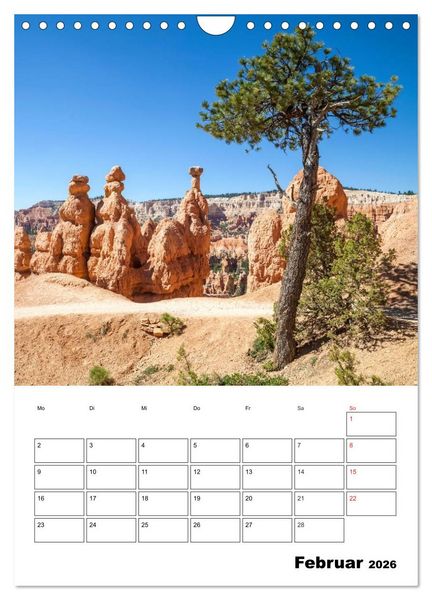 Produktbild: USA S&uuml;dwest Facettenreiche Landschaften (Wandkalender 2026 DIN A4 hoch), CALVENDO Monatskalender