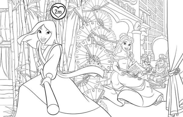 Produktbild: Disney Prinzessin: Unendlicher Malspaß