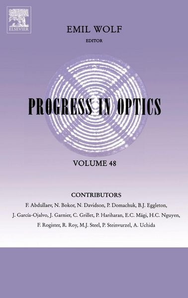 Produktbild: Wolf, E: Progress in Optics