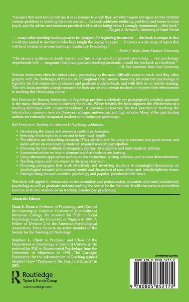 Produktbild: Best Practices for Teaching Introduction to Psychology
