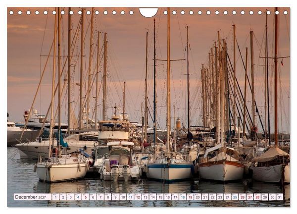 Produktbild: C&ocirc;te d'Azur Highlights on the French Mediterranean Coast (Wall Calendar 2027 DIN A4 landscape), CALVENDO 12 Month Wall Calendar