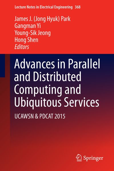 Produktbild: Advances in Parallel and Distributed Computing and Ubiquitous Services