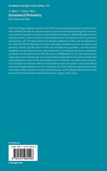 Produktbild: Astronomical Photometry
