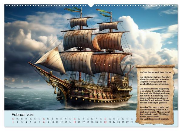 Produktbild: Reise unter dem Meer (Wandkalender 2026 DIN A2 quer), CALVENDO Monatskalender