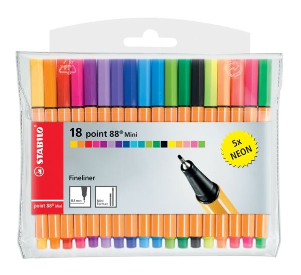 Produktbild: STABILO Fineliner point 88 Mini