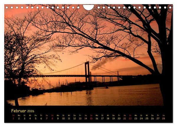 Produktbild: wenn die Sonne schlafen geht (Wandkalender 2026 DIN A4 quer), CALVENDO Monatskalender