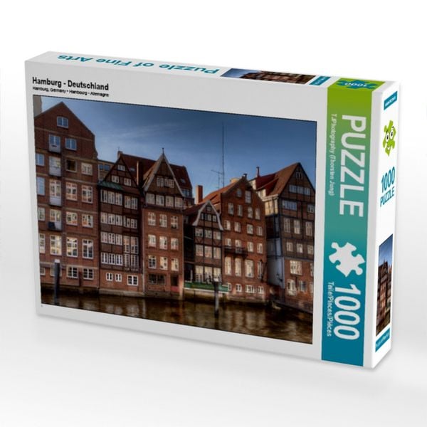 Produktbild: CALVENDO Puzzle Hamburg - Deutschland | 1000 Teile Lege-Gr&ouml;&szlig;e 64x48cm Foto-Puzzle f&uuml;r gl&uuml;ckliche Stunden