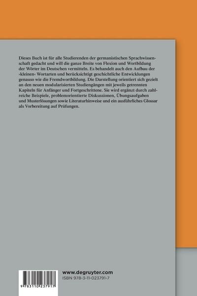Produktbild: Grundz&uuml;ge der Morphologie des Deutschen