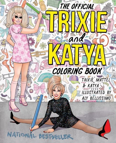 Produktbild: The Official Trixie and Katya Coloring Book