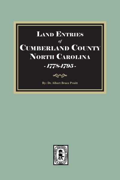 Produktbild: Land Entries of Cumberland County, North Carolina, 1778-1795