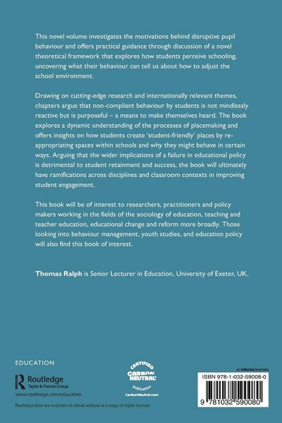 Produktbild: Student Voice, Behaviour, and Resistance in the Classroom Environment