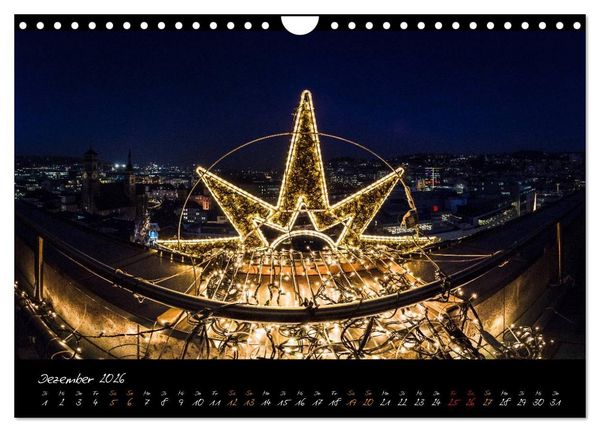 Produktbild: STUTTGART 2026 auf den zweiten Blick (Wandkalender 2026 DIN A4 quer), CALVENDO Monatskalender