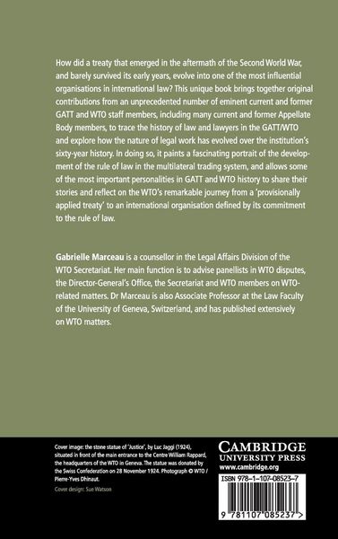 Produktbild: A History of Law and Lawyers in the GATT/WTO