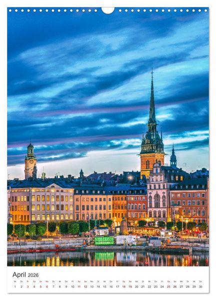 Produktbild: Traumparadies Schweden (Wandkalender 2026 DIN A3 hoch), CALVENDO Monatskalender