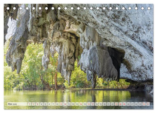Produktbild: Thailand - Die Sch&ouml;nheit Asiens (Tischkalender 2026 DIN A5 quer), CALVENDO Monatskalender