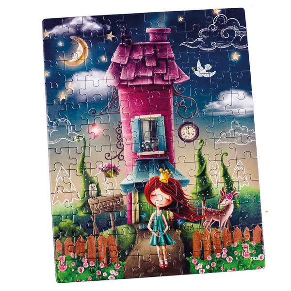 Produktbild: Puzzle Magisches Prinzessinnenhaus DT100-08
