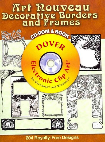 Produktbild: Art Nouveau Decorative Bo-W/cd
