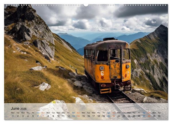 Produktbild: Old machine - nobody's child (Wall Calendar 2026 DIN A2 landscape), CALVENDO 12 Month Wall Calendar