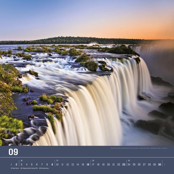 Orte der Kraft 2018 - Bildkalender (33 x 33) - Landschaftskalender