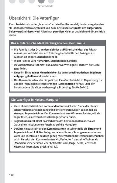 Produktbild: Klett Lekt&uuml;rehilfen Heinrich von Kleist, Die Marquise von O&hellip; Das Erdbeben in Chili