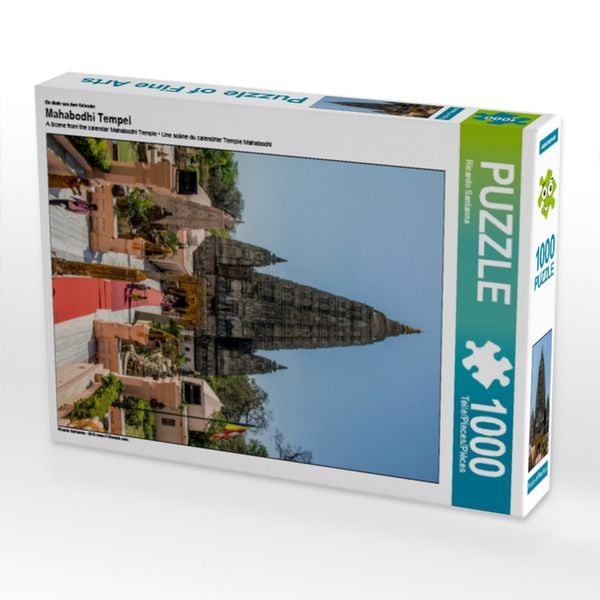 Produktbild: Ein Motiv aus dem Kalender Mahabodhi Tempel (Puzzle)