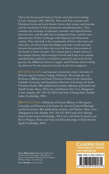 Produktbild: Greek and Latin Letters in Late Antiquity