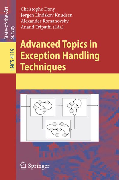 Produktbild: Advanced Topics in Exception Handling Techniques