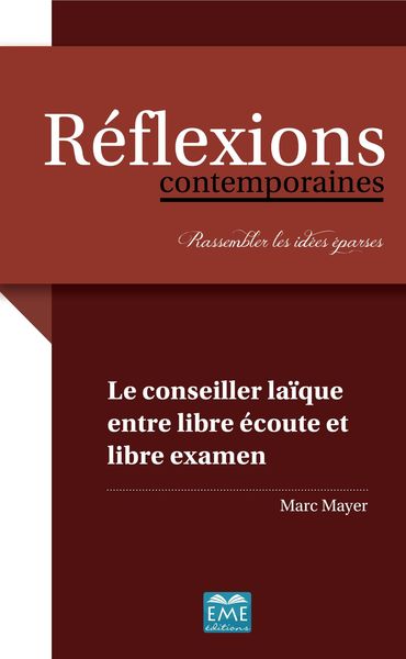 Produktbild: Le conseiller la&iuml;que entre libre &eacute;coute et libre examen