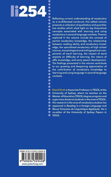 Produktbild: Explorations in Second Language Vocabulary Research