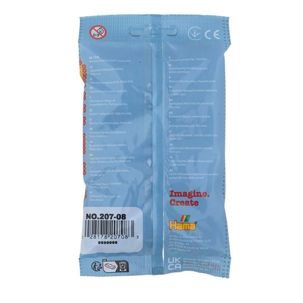 Produktbild: Hama&reg; B&uuml;gelperlen Midi - Blau 1000 Perlen.