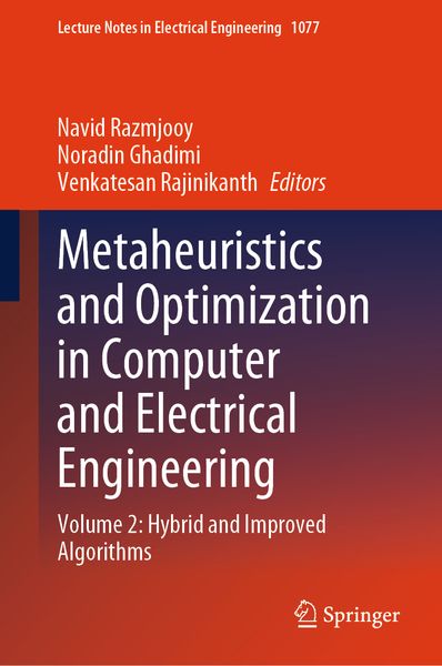 Produktbild: Metaheuristics and Optimization in Computer and Electrical Engineering