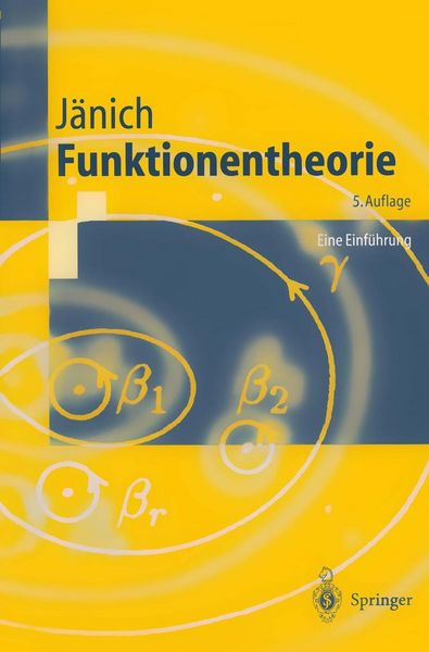 Produktbild: Funktionentheorie