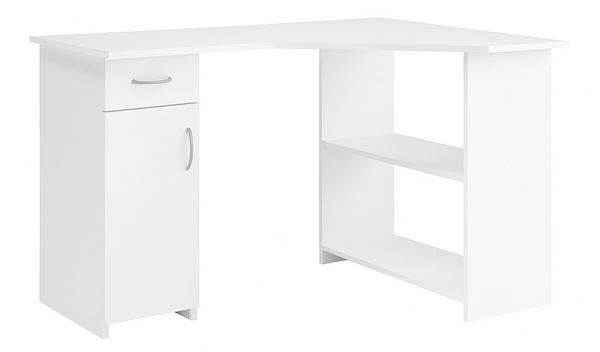 Produktbild: Holz Eckschreibtisch Schreibtisch B&uuml;rotisch Linzia