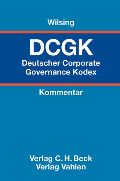Produktbild: Deutscher Corporate Governance Kodex. DCGK