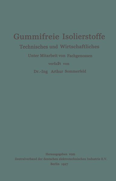 Produktbild: Gummifreie Isolierstoffe