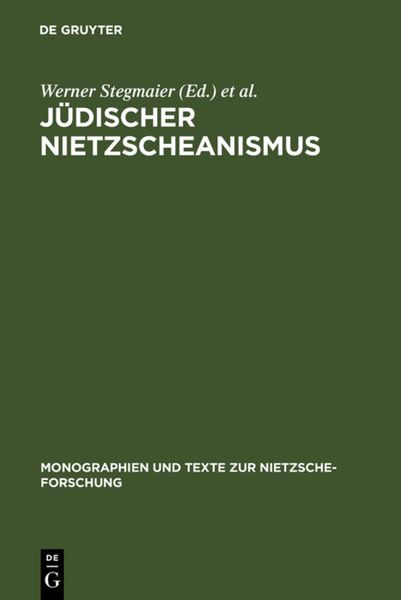 Produktbild: J&uuml;discher Nietzscheanismus