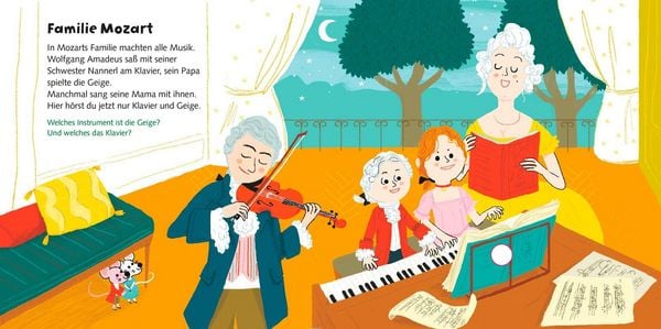 Produktbild: Mein kleines Musikbuch &ndash; Mozart und seine Musik