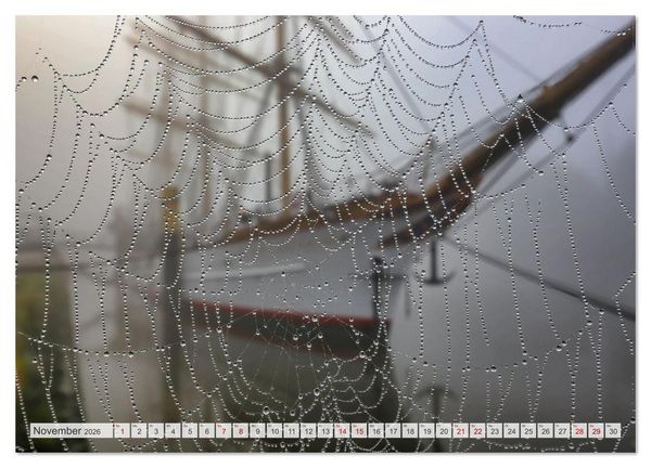 Produktbild: Letztes deutsches Vollschiff DAS SCHULSCHIFF DEUTSCHLAND (Wandkalender 2026 DIN A2 quer), CALVENDO Monatskalender