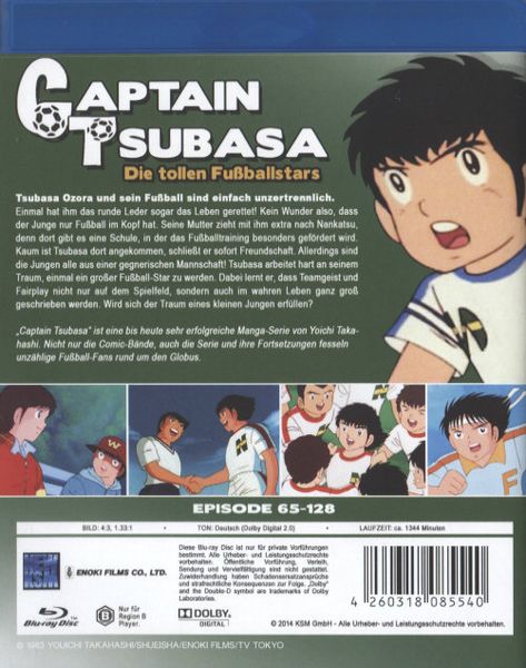Produktbild: Captain Tsubasa Vol. 2 - Episode 65-128