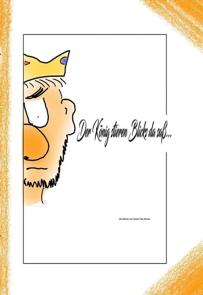 Produktbild: Der K&ouml;nig stieren Blicks da sa&szlig;