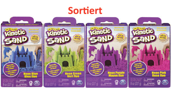 Kinetic Sand Nachfüllpackung 226 g, unterschiedliche Varianten
