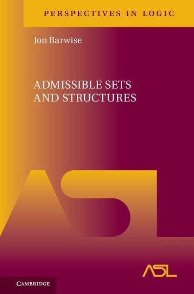 Produktbild: Admissible Sets and Structures
