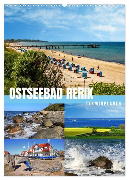 Ostseebad Rerik - Terminplaner (Wandkalender 2025 DIN A2 hoch), CALVENDO Monatskalender